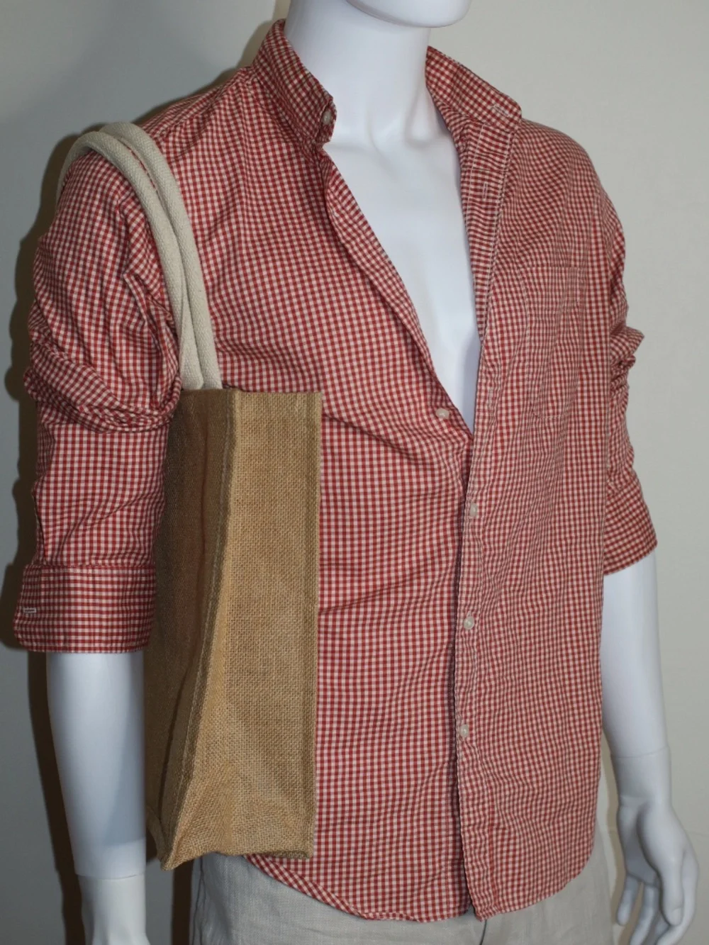 Vintage Classic J Crew Gingham Summer Shirt